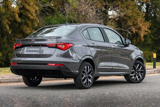 El Fiat Cronos fue renovado estéticamente el año pásado.