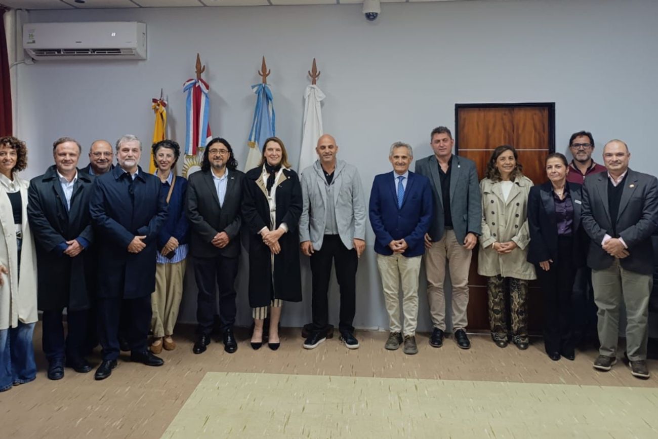 La reunión con representantes de universidades que funcionan en la provincia de Córdoba. La nueva UNRT se integró a ese foro9. 