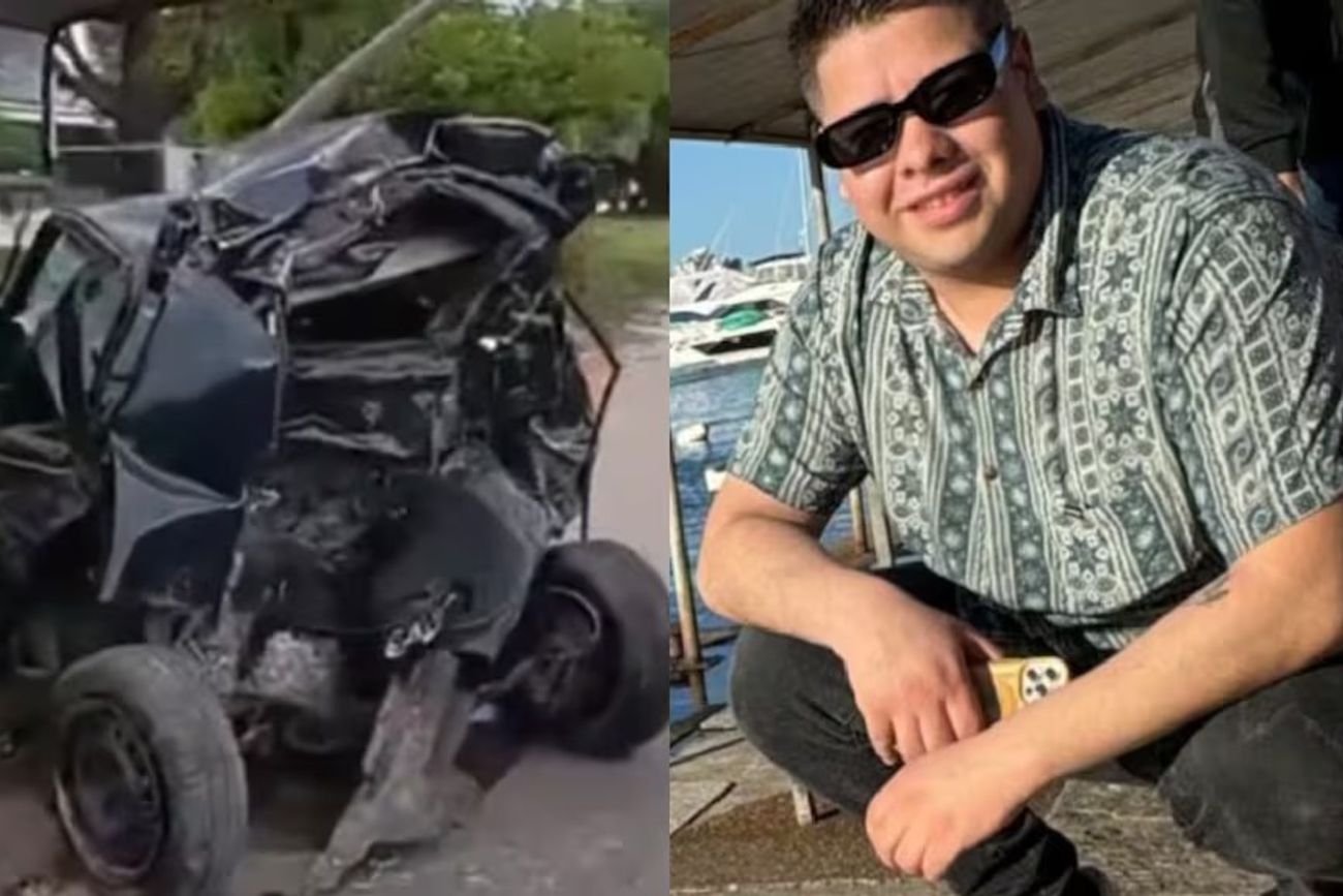 Lucas Belén, preso por una tragedia vial.