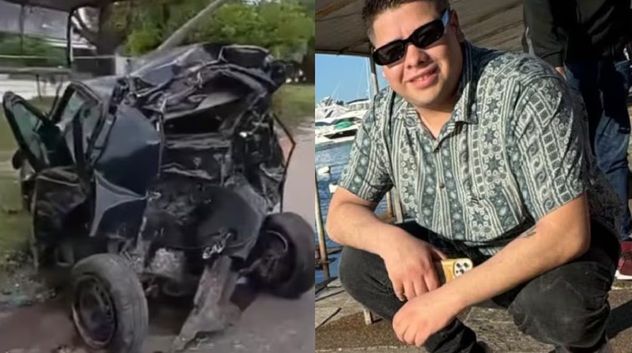 Lucas Belén, preso por una tragedia vial.