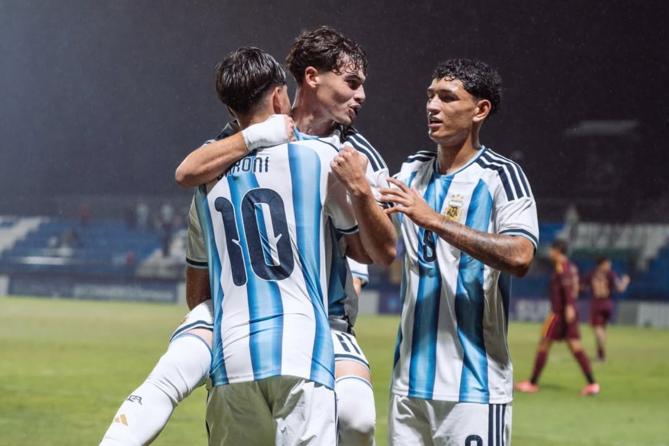 Argentina Sub 17, ante Venezuela.