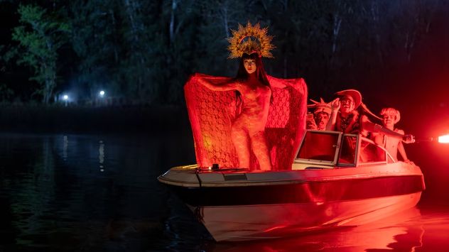 Sofía Gala como Moria Casán.