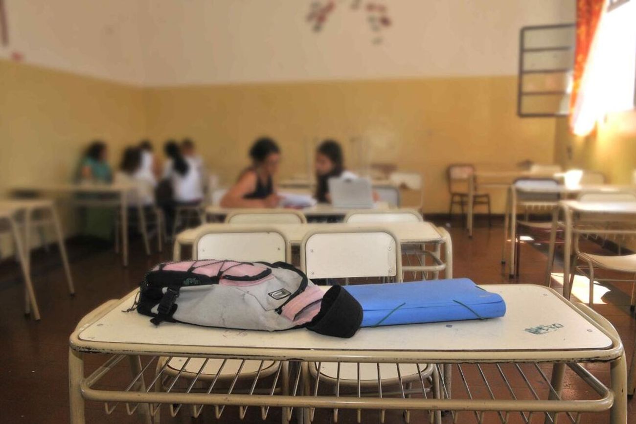 El ausentismo estudiantil viene en crecimiento en los últimos años. (La Voz/archivo)