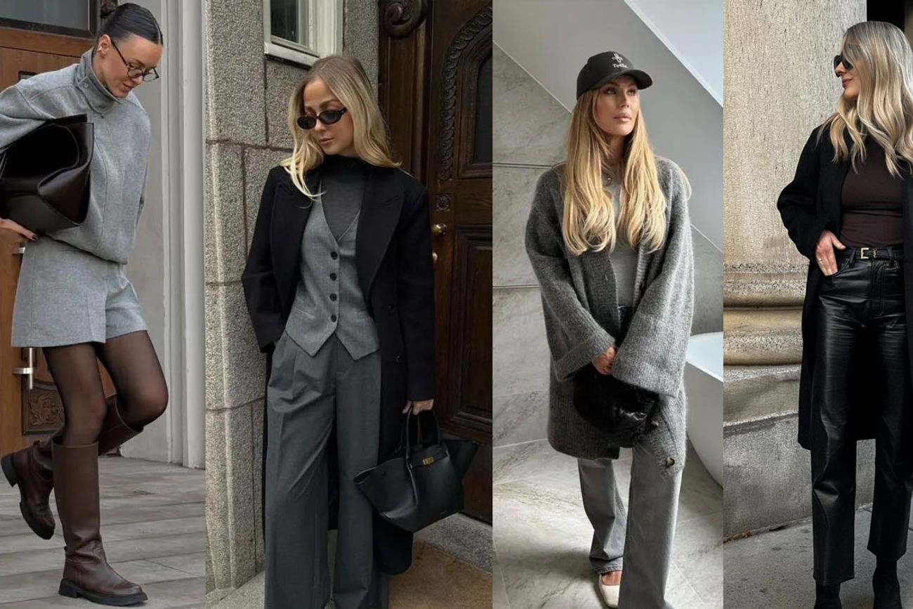 El gris y el negro no serán colores predominantes en las colecciones de otoño 2026. Foto: web