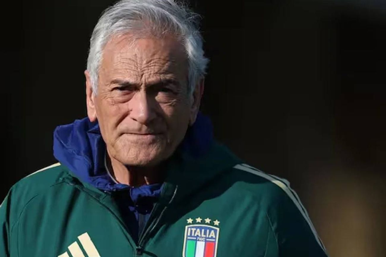 El ex presidente de la Federación Italiana de Fútbol (FIGC), Gabriele Gravina.