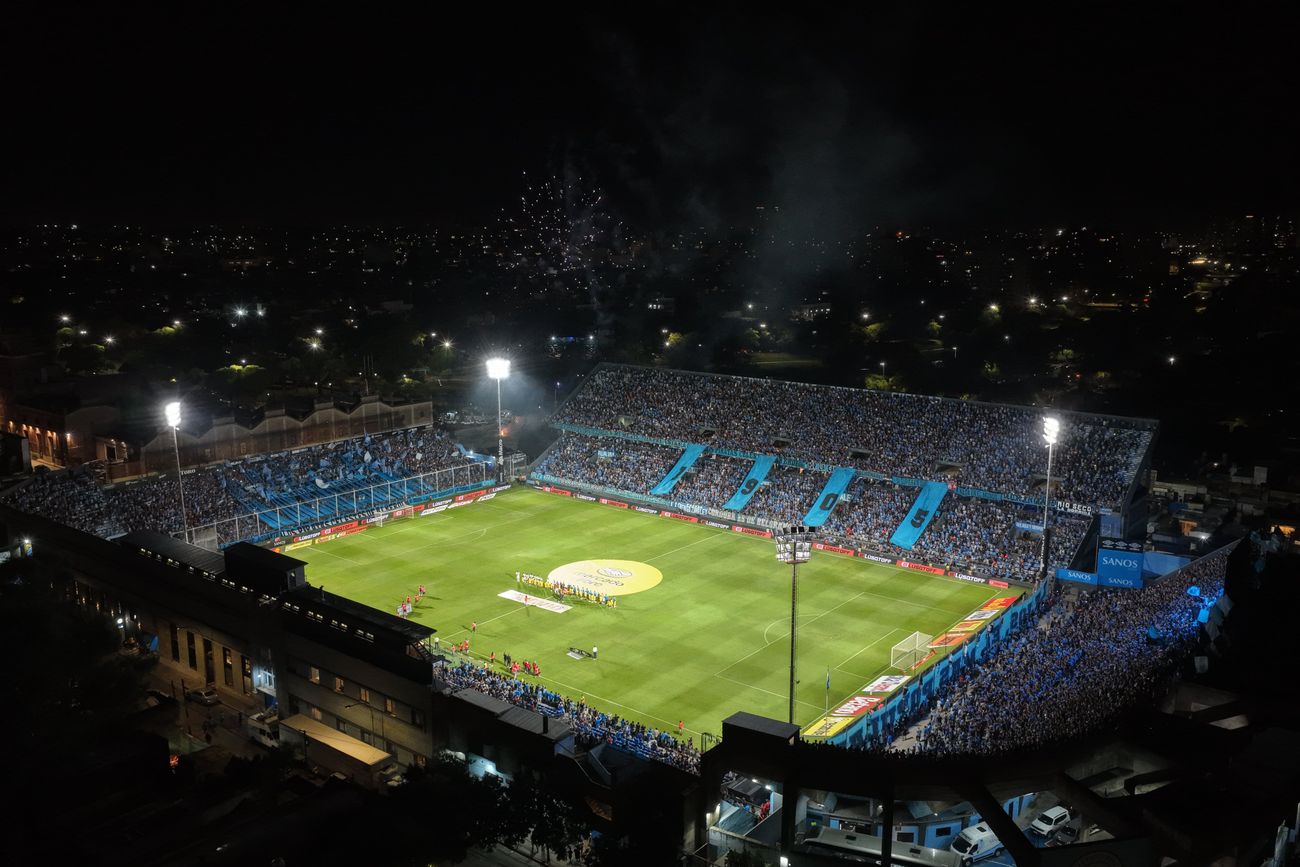 Julio César Villagra, el estadio de Belgrano.