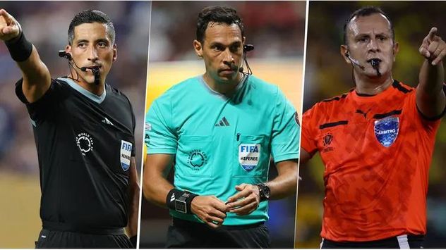Los árbitros argentinos en el Mundial 2026.