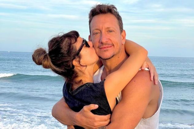 Nicolás Vázquez junto a Gimena Accardi cuando aún eran pareja.