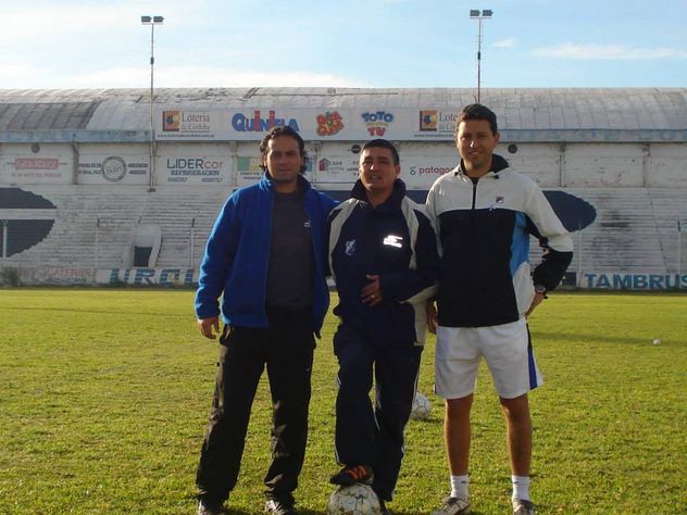 Diego Flores, en sus inicios como DT en Córdoba.