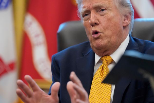 El presidente de EE.UU, Donald Trump. (AP/Julia Demaree Nikhinson)