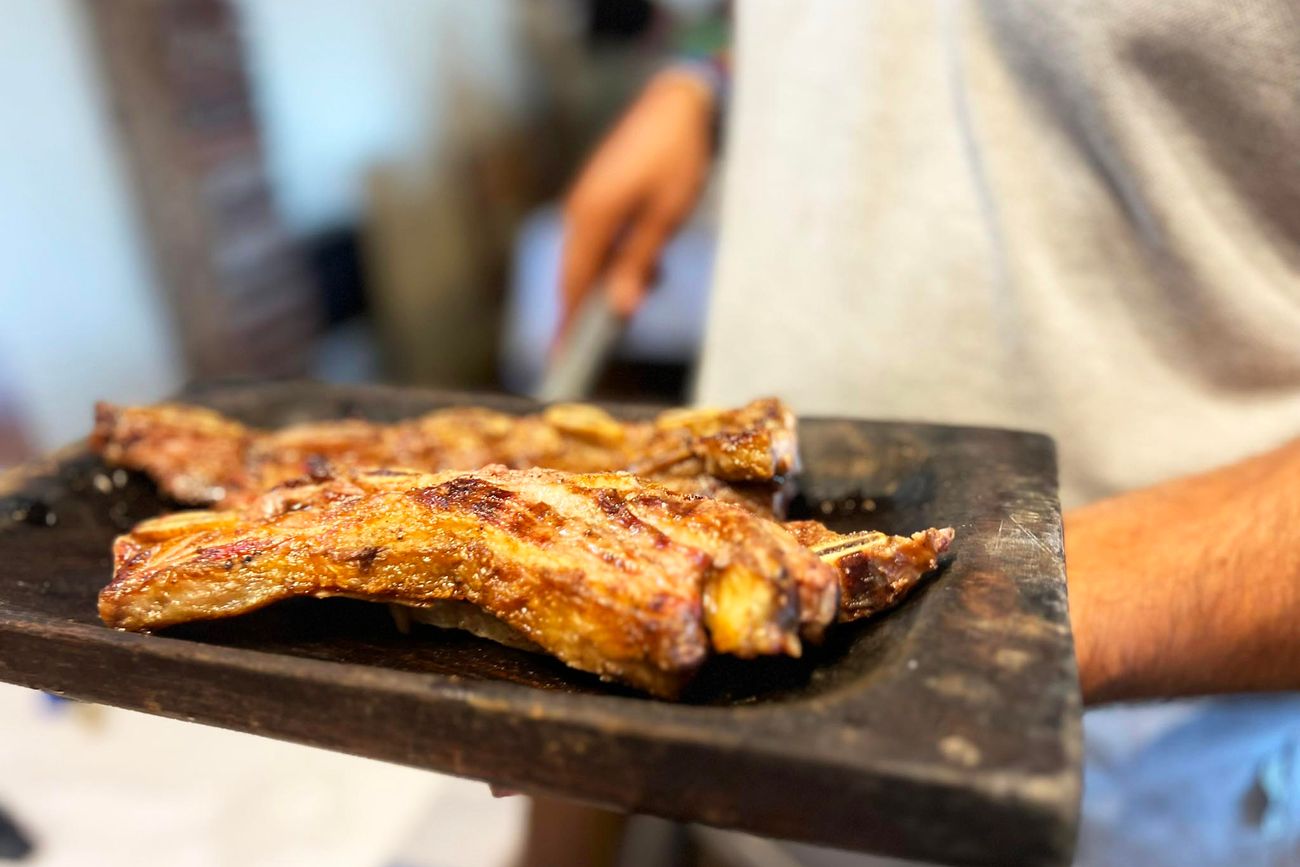 Parrilla La Tiburcio, en Sinsacate.