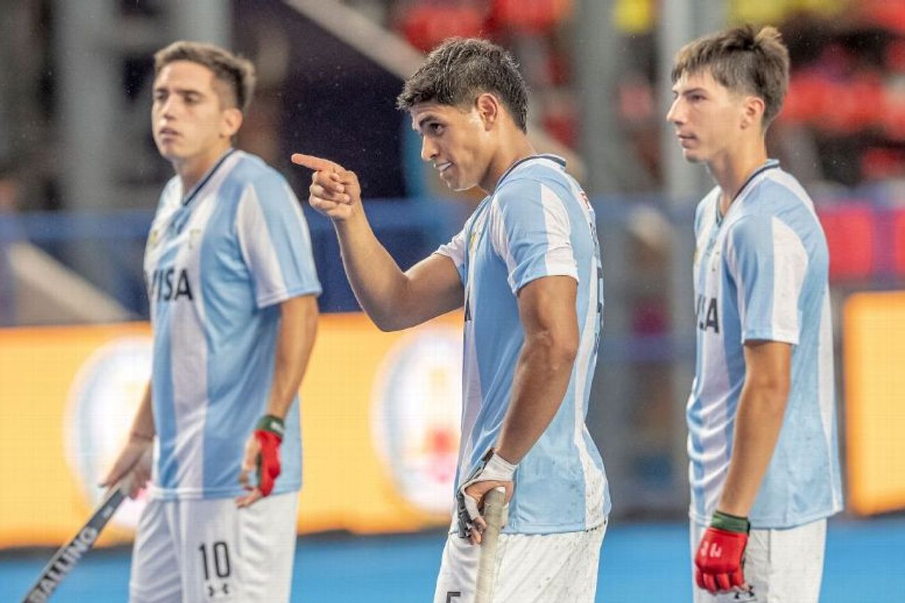 Nicolás "Toto" Rodríguez marca un gran momento en Los Pumitas.