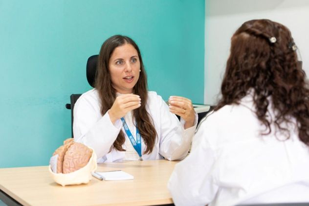 María Laura Contartese, médica integrante del equipo de Neurología del Hospital Privado.