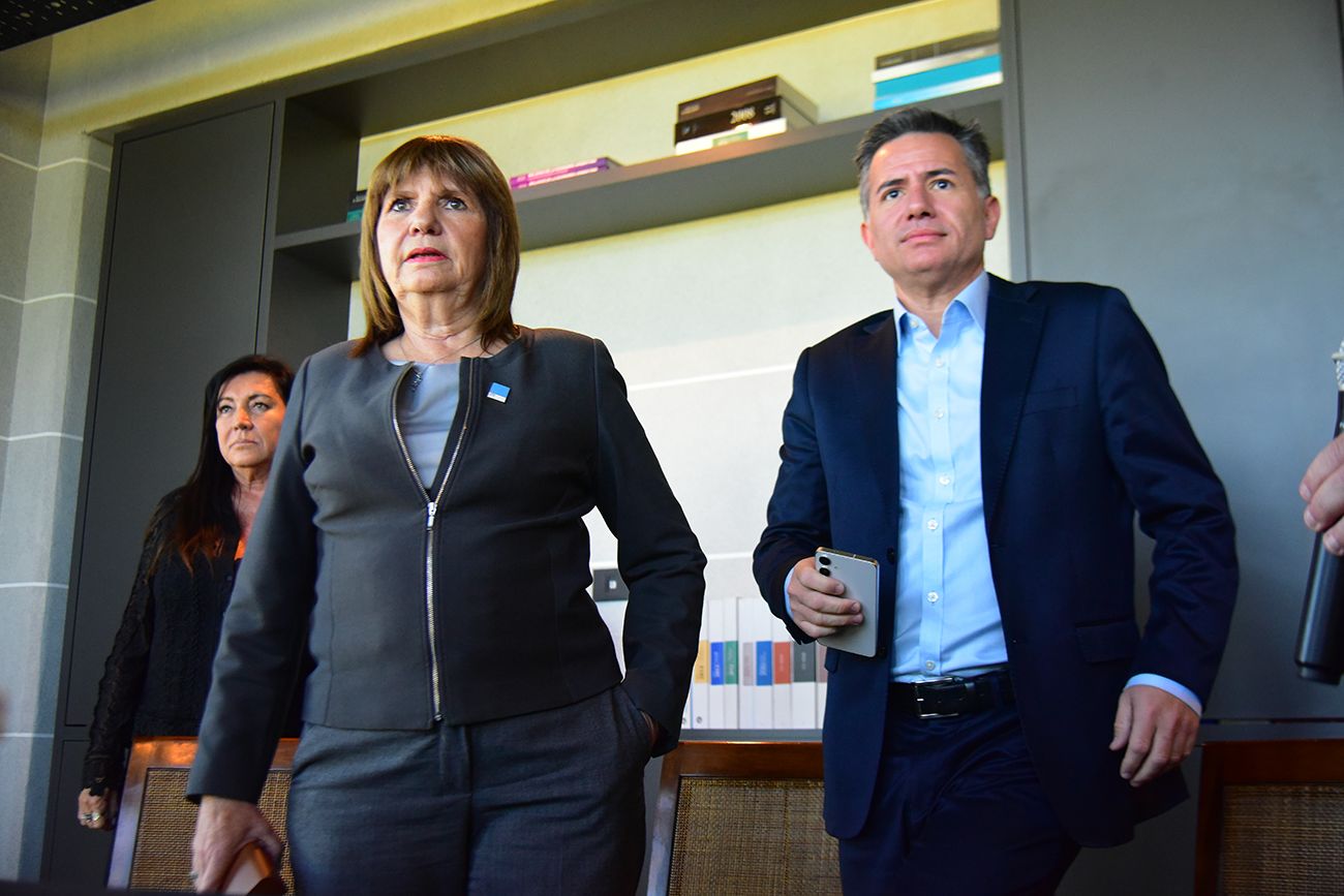 Patricia Bullrich en La Bolsa de comercio de Córdoba