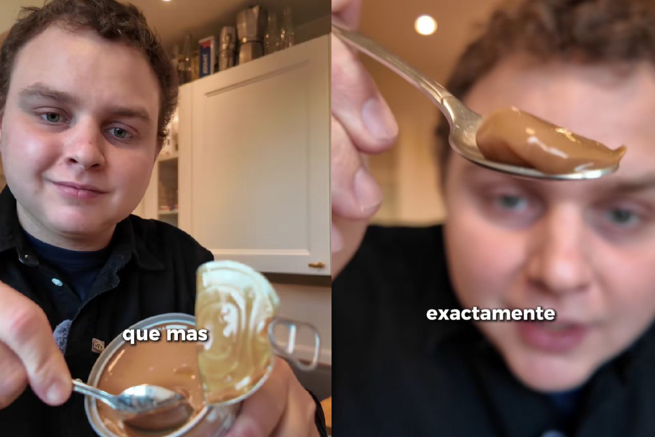 Hizo dulce de leche casero.