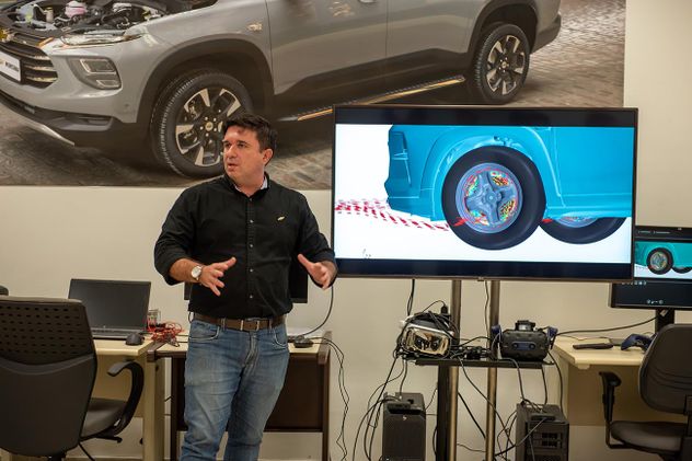 el Centro de Pruebas de Cruz Alta, el más grande y tecnificado del hemisferio sur y el segundo de mayor tamaño de General Motors en todo el mundo, es el lugar donde se validan todas las partes y su funcionamiento.
