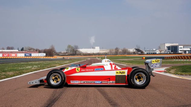 Una Ferrari de F1 que manejó Carlos Reutemann será subastada.