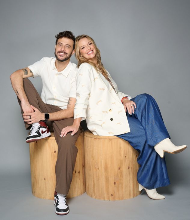 Diego Leuco y Carina Zampini, la nueva dupla de "La peña de morfi".
