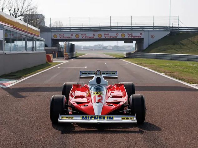 Una Ferrari de F1 que manejó Carlos Reutemann será subastada.
