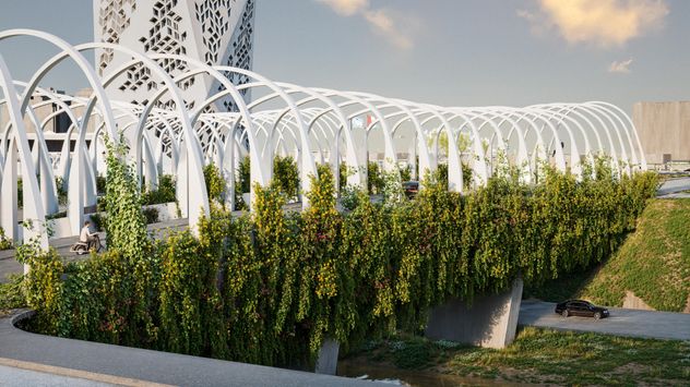Renders del Parque del Bicentenario