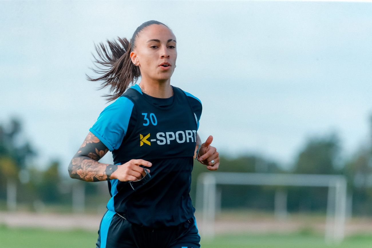 Betina Soriano, cada vez más cerca de volver a jugar.