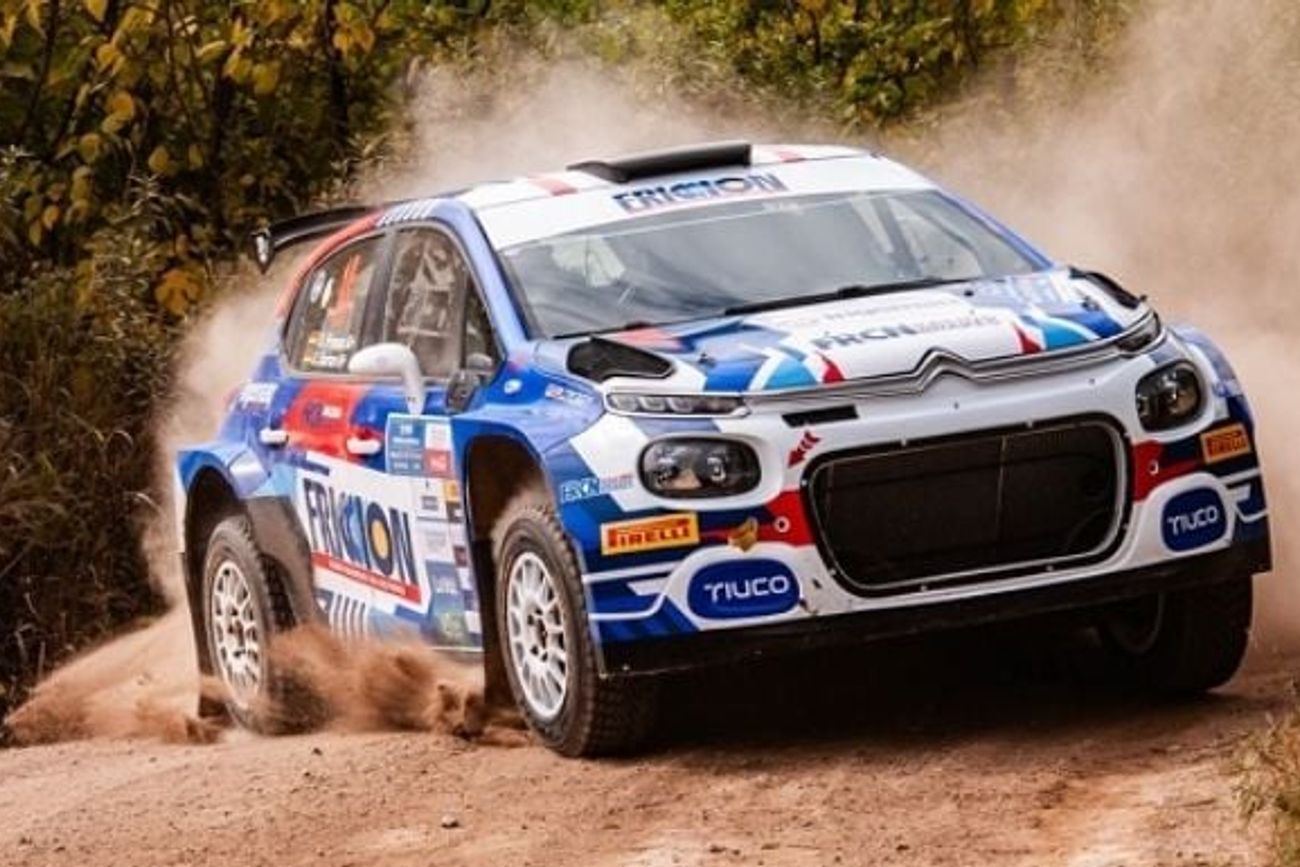 Gran comienzo del Boliviano Sebastián Franco en el 17y° Rally de Villa Dolores, por el Campeonato Cordobés de Rally.