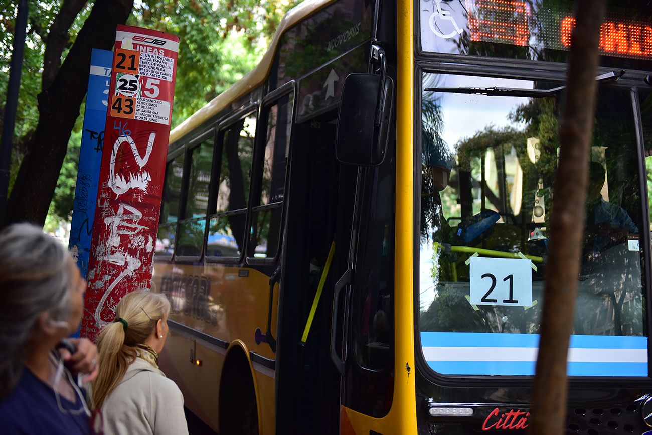 Transporte urbano. Este viernes no habrá servicio en la ciudad de Córdoba.