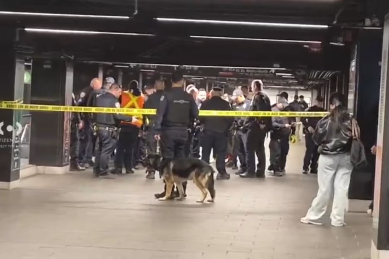 Nueva York: la Policía mató a un hombre que atacó con un machete a tres personas en el metro