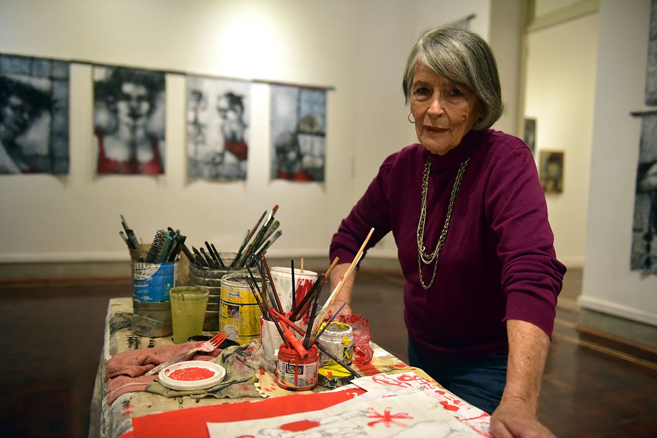 Irene de la Torre artista plástica.
