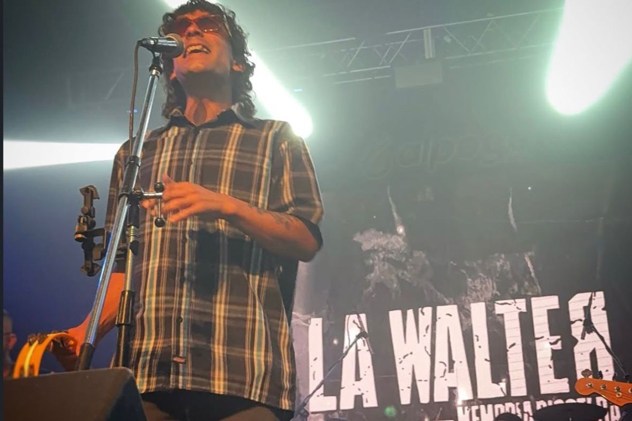 La Walter en vivo. 