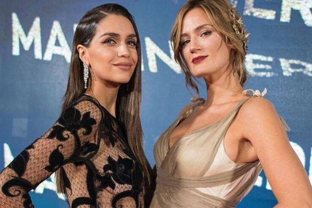 Zaira Nara y Paula Chaves. Foto: web.