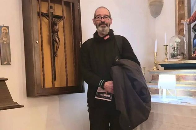 Padre Luis Montes, sacerdote que hace trabajo misionero en Beirut, Líbano.