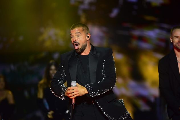 Ricky Martin en el Estadio Kempes.