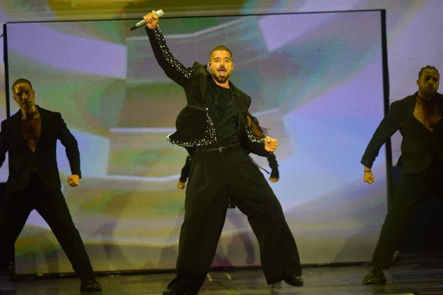 Ricky Martin en el Estadio Kempes.