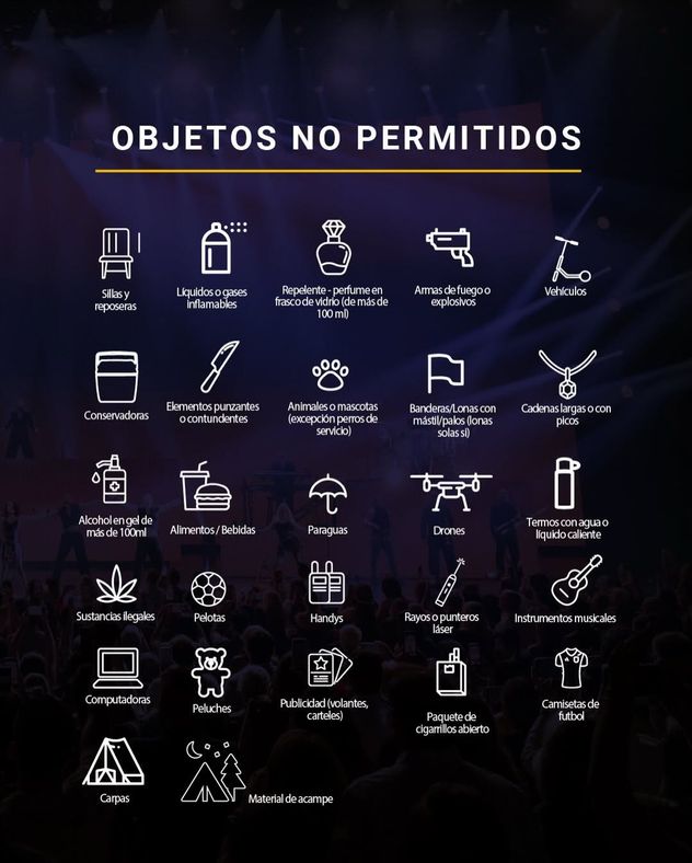 Toda la información relacionada al show de Ricky Martin en el estadio Mario Alberto Kempes. (Universo Jiménez)