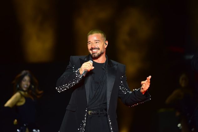 Ricky Martin en el Estadio Kempes.