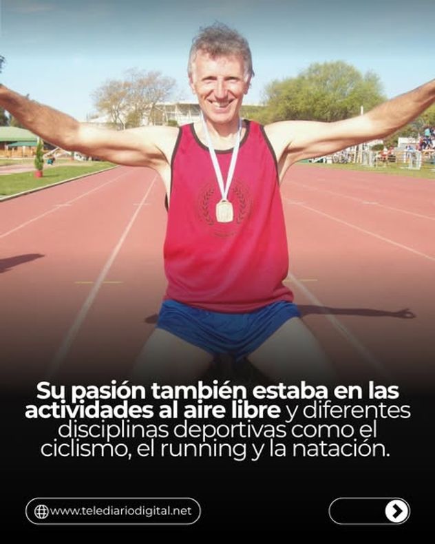 Así despidieron al fotógrafo cordobés que murió en una maratón tras descomponerse en San Luis