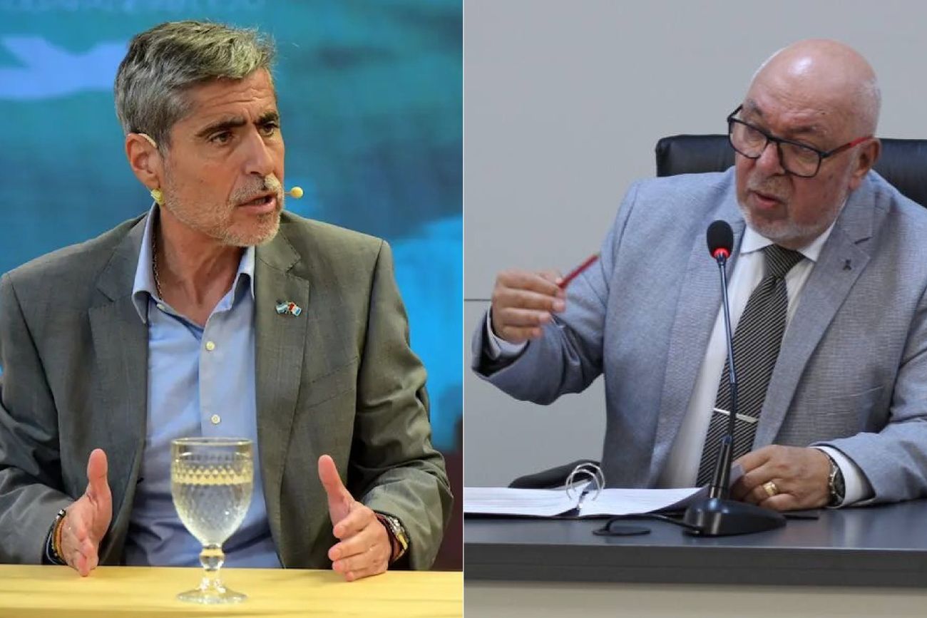 Juan Pablo Quinteros y Rubén Lezcano. (La Voz)
