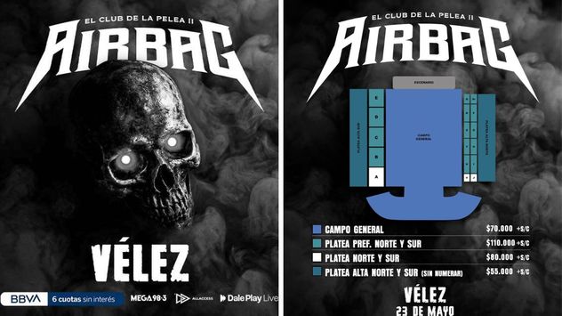 El recital será el 23 de mayo y marcará el inicio de la gira 2026, con una noche que promete ser uno de los grandes eventos del año.