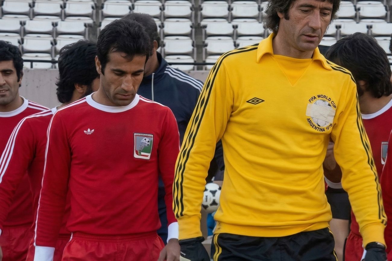 Nasser Hejazi, histórico arquero de la selección de Irán. Jugó en Córdoba en ocasión del Mundial 1978. 