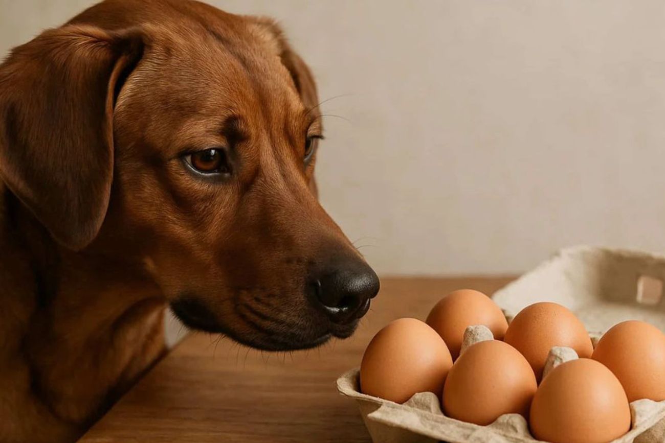 El huevo hervido, sin condimentos, puede ser un snack nutritivo para los perros si se ofrece con moderación.