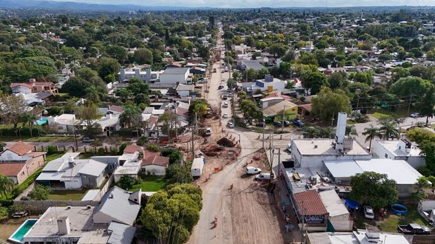 La obra en avenida Bodereau avanza mediante numerosos frentes de obra. (Gobierno de Córdoba)
