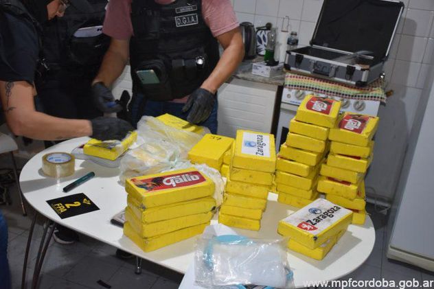 Condenaron en Córdoba a una organización narco por el tráfico de drogas.