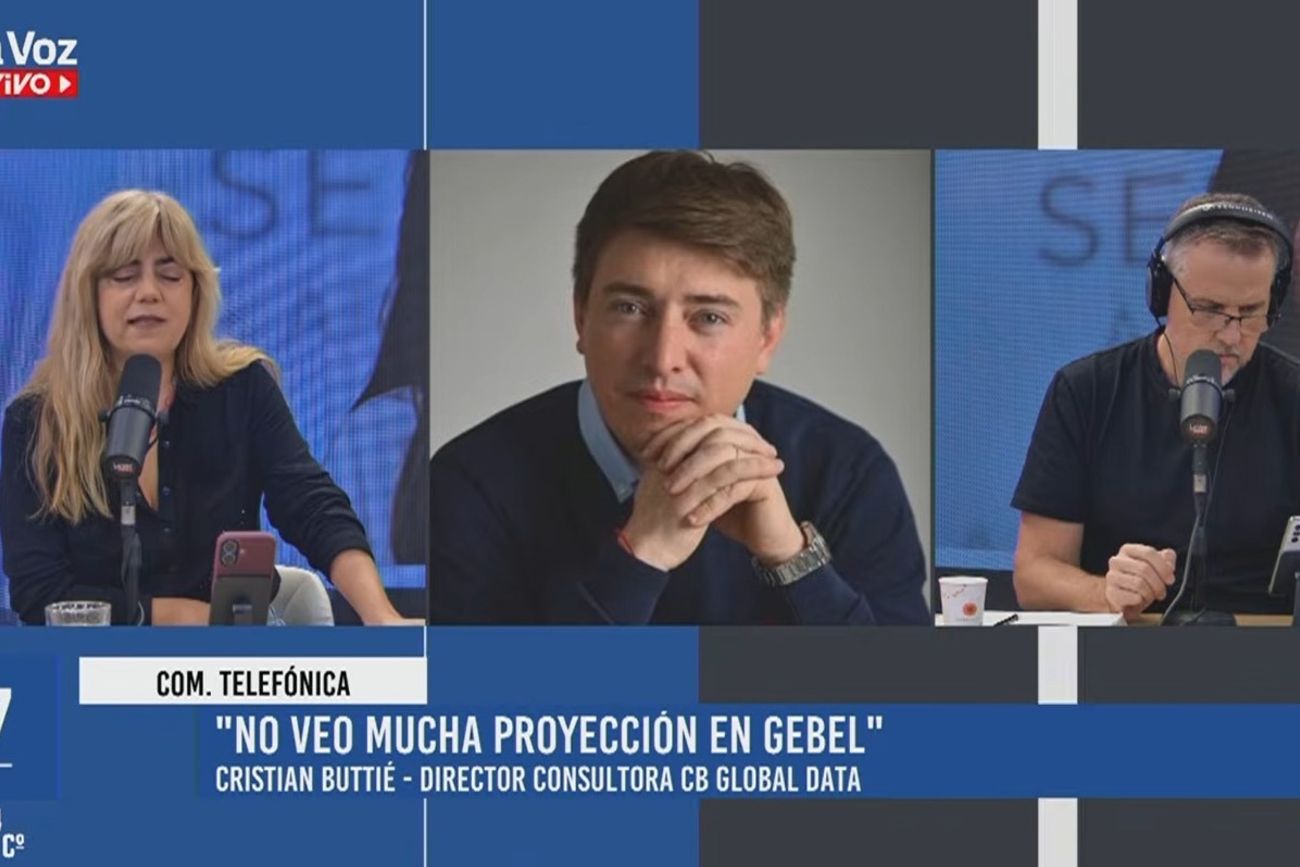 Cristian Butié, en diálogo con La Voz En Vivo. 