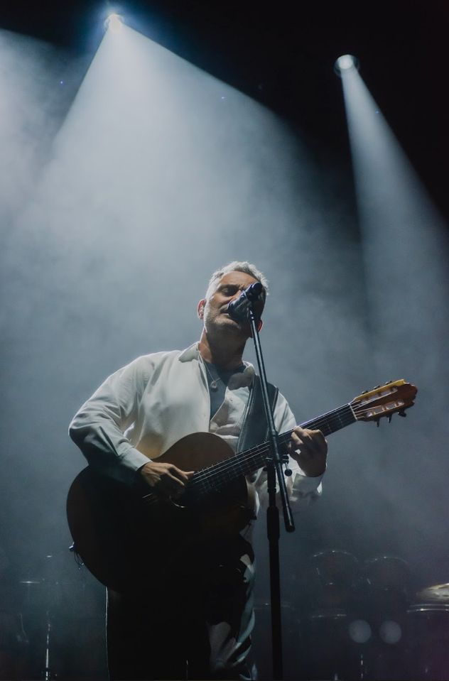 Pasaje del concierto de Jorge Drexler en Quality Arena. (Gentileza Andrea Zana)