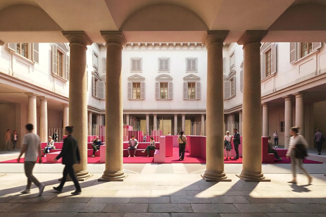 Durante la Milan Design Week 2026, patios históricos, palacios y espacios industriales se activan como escenarios de diseño contemporáneo. 