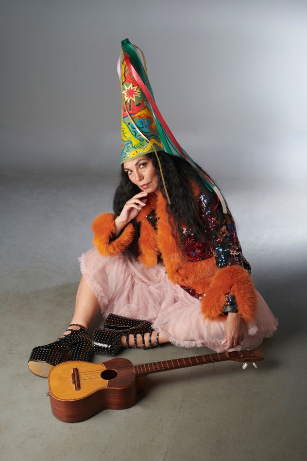 La Charo cantante y artsta que presenta su disco Areté. 