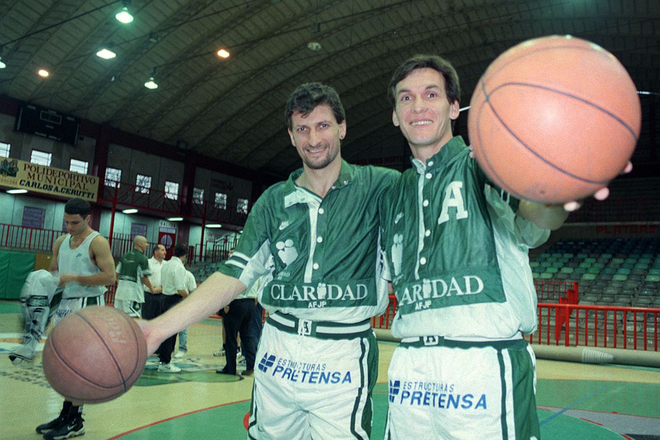 "Pichi" Campana y Marcelo Milanesio, historia grande dentro de la historia grande de Atenas. (La Voz)