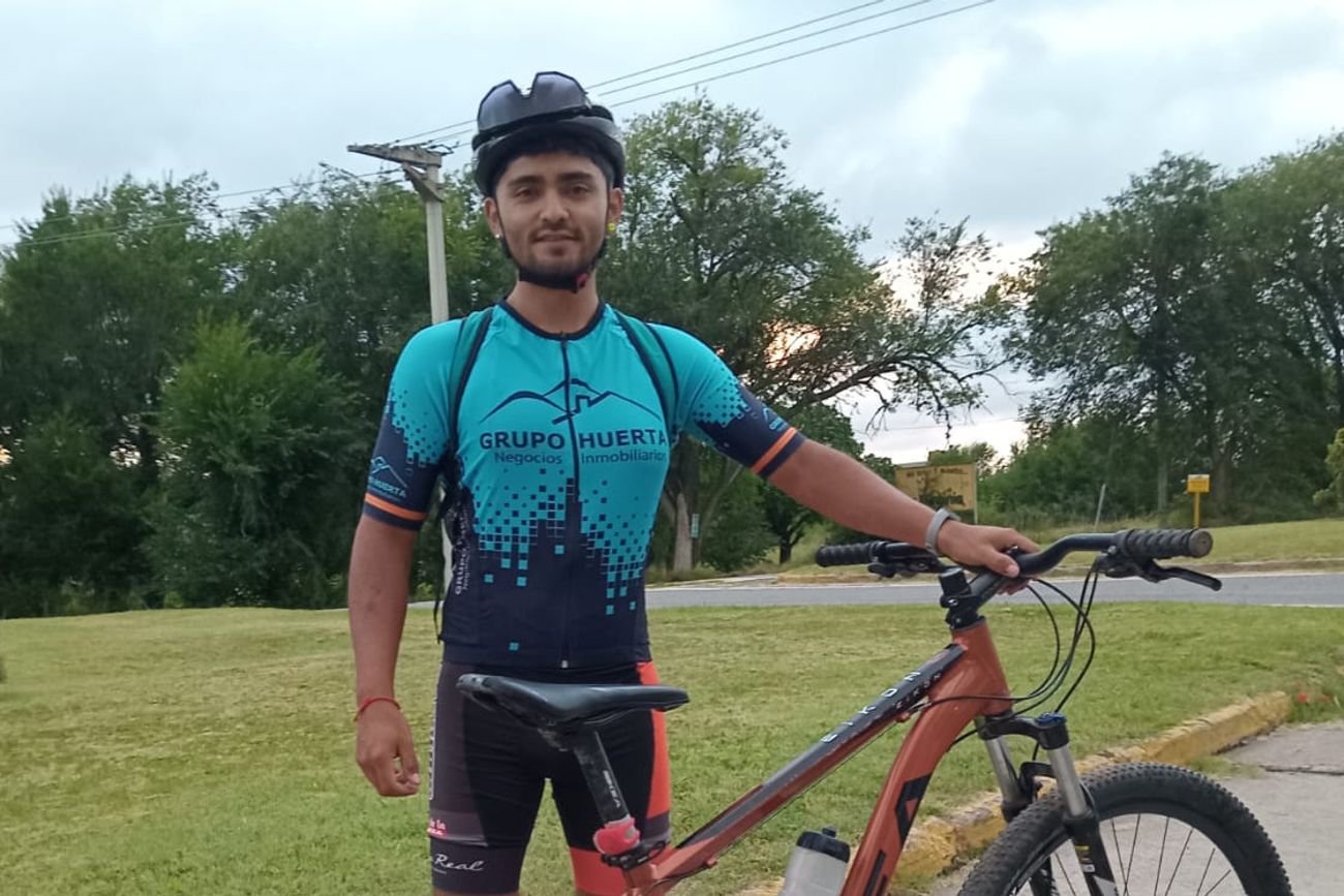 Joel Agüero: el joven que sobrevivió a un choque brutal y ahora desafía a las Sierras de Córdoba
