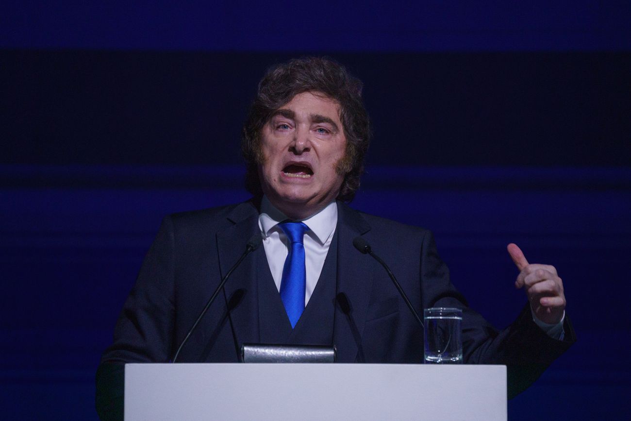 Javier Milei, ante el desafío del frente económico y el político. 